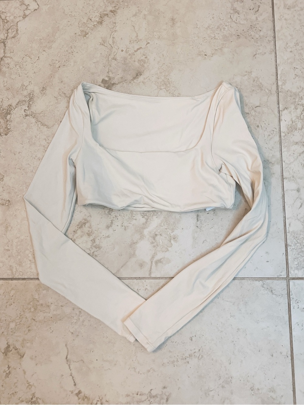 Free- Square neck crop top
